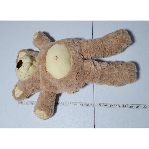 Vintage 80s Furskin Dudley Bear 22 inch Plush Xavier Roberts Overalls Boots Toy - Picture 5 of 15